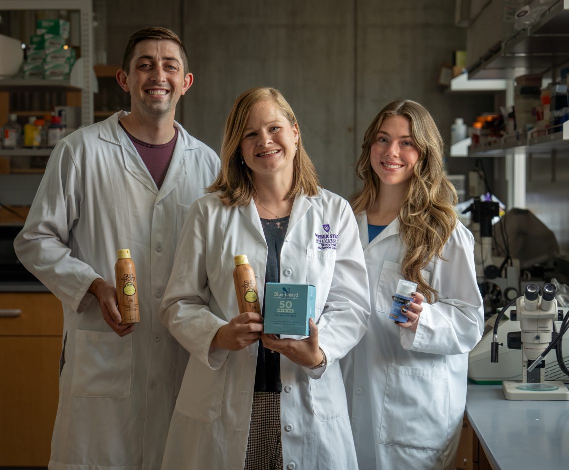 UV Crew at work: Weber State group bringing awareness to the threat of skin cancer